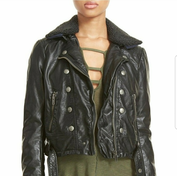 Free People Vegan Moto Jacket - Picture 5 of 8